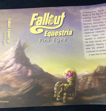 Load image into Gallery viewer, Fallout Equestria Pink Eyes 1st Edition Dust Jacket
